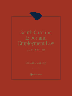 cover image of South Carolina Labor and Employment Law